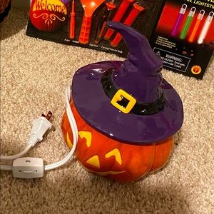 Scentsy Jack-O-Lantern warmer. EUC